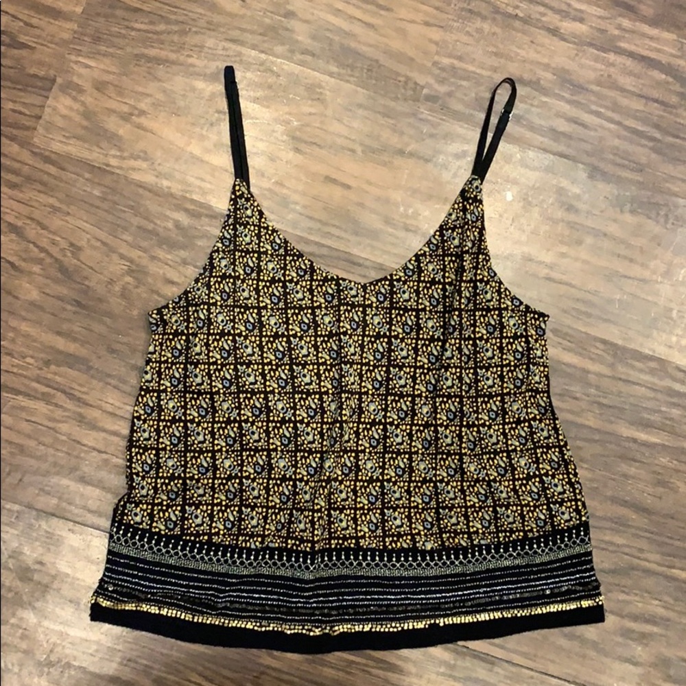 Escote crop top